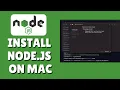 How To Install Node js On Macbook Download Run Node js On Mac