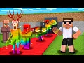 Download Lagu I Caught Rainbow Mobs with Doorbin in Minecraft..