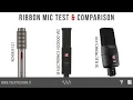 Lagu Ribbon microphones in comparison   Royer R 121 vs sE Electronics Voodoo VR2 Vs sE Electronics X1R