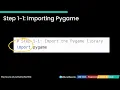 MC1 Ch2 - Game Window Player Setup Python Programming