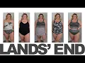 LANDS END PLUS SIZE SWIMSUIT HAUL Swimsuit Saturday