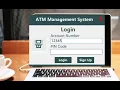 ATM management system using c database NET with source code Desktop application