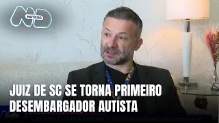 Juiz de Florianópolis se torna primeiro desembargador autista do Brasil