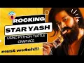 Rocking star YASH drawing using python turtle Rockey Bahi KGF
