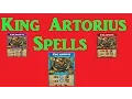 Wizard101 All Seven Schools - King Artorius Spells In Action