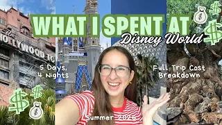 What I spent at Disney World May 2026 Full Trip Cost Breakdown