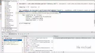 XML DOM Parser in Python