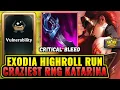 Download Lagu Once in a Lifetime RNG: Katarina + Hamstringer Highroll - 4 Perfect Augments | League Arena Gameplay