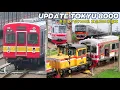 Lagu RAMAINYA KERETA API DI DIPO KRL DEPOK : Update KRL INKA, Tokyu 8000, TM 7000. Bareng Railfans Jepang
