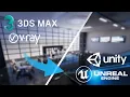 3ds Max V-Ray to Unity and Unreal OneClick Converter v 1 21