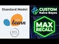 Imbalanced Data K-Fold Cross Validation Confusion Matrix in ML Custom Naive Bayes Build Python