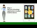 Schoology Log-in Procedure