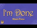 Lagu Ab toh tera intezaar hi nahi hai (Lyrics) I’m Done - Maan Panu
