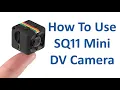 How To Use SQ11 Mini DV Camera - Updated Link In The Description Below