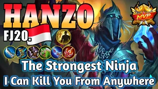 Download Hanzo Top Global 11 Kills Perfect Gameplay!! New Build Hanzo 2020 By FJ20. ~  Mobile Legends MP3