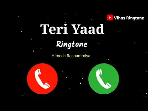 Download MP3 TERI YAAD Ringtone | Himesh Reshamiya TERI Yaad Song   Ringtone | Love Ringtone New Ringtone2021