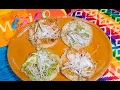 Chalupas Poblanas con sus Salsas Mexican Chalupas Poblanas - with Red and Green Salsas Tasty