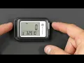 SC 3D Pedometer - How to use the Memory Log