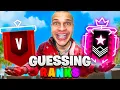 Guessing Your Rank RETURNS
