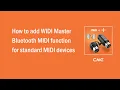 Download Lagu How to add WIDI Master Bluetooth MIDI function for standard MIDI devices