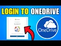 How To Login To OneDrive Account 2026 Step By Step Guide