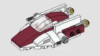 LEGO 912060 Instructions | Star Wars | A-wing | Magazine Gift