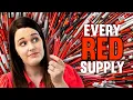Colouring Book Challenge RED ONLY