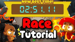 BTD6 Race Tutorial guide Underground Racing