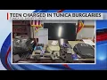 Tunica Co teen arrested for several burglaries