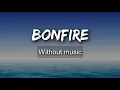 Download Lagu Bonfire| Without music (only vocal) Peder Elias, Cha Eun-Woo.