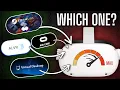 Quest PCVR Comparison Air Link vs Steam Link vs Virtual Desktop vs ALVR