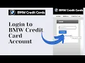 How to Login to BMW Credit Card Account BMW Credit Card Online Login Sign In to Pay your Bill