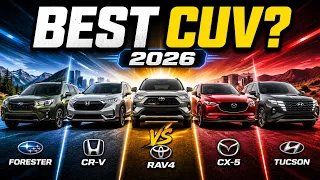 Best Crossover SUV in 2026 CR-V vs RAV4 vs Forester vs CX-5 vs Tucson
