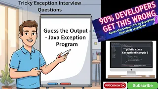 Guess the Output Tricky Java Exception Question Interview Favorite Top Java Interview Question