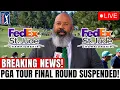 TPC SOUTHWIND IN CHAOS PGA TOUR SUSPENDS FINAL ROUND AT ST JUGE CHAMPIONSHIP FANS ARE SHOCKED