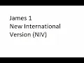 James 1 - Bible NIV
