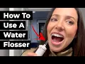 How To Use A Waterpik without making a mess
