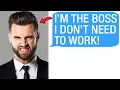 Lazy Boss Takes Credit For My Work Does NOTHING All Day I End His Career