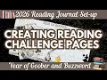 2026 Reading Journal Set-Up Pt 5 Reading Challenge Year of Goober Buzzword