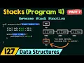 Stacks Program 4 - Part 7