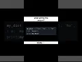 Python dictionaries playing mind games Did you spot the tricky part Drop your guess below