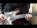 ANTHRAX/Only   guitar solo cover
