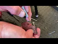 How To Disassemble and Reassemble A Flat Ad Cigarette Lighter to Clear The Flint Tube From The Top
