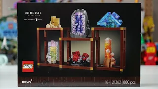 LEGO Ideas 21362 Mineral Collection Speed Build