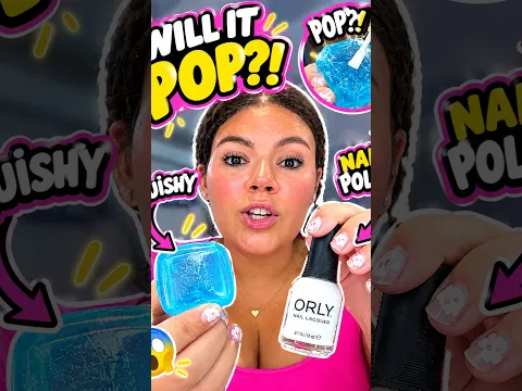 She Put Nail Polish on Her Squishy… BIG MISTAKE! 😱💅