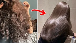 قصة معاناتي مع خشونة الشعر😞 وكيف أنقذت شعري و أصبح رطبا وصحيا بدون فرد !!