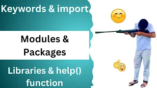 Python Keywords Import Explained Modules Packages Libraries help Function