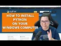 1 How to Install Python 3 x on your Windows Computer Tagalog FREE Python Tutorials for Beginners
