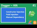 Dagger hilt tutorial dependency Injection with hilt