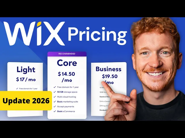 Wix Pricing 2026: How to Choose the Best Plan and Save 50%